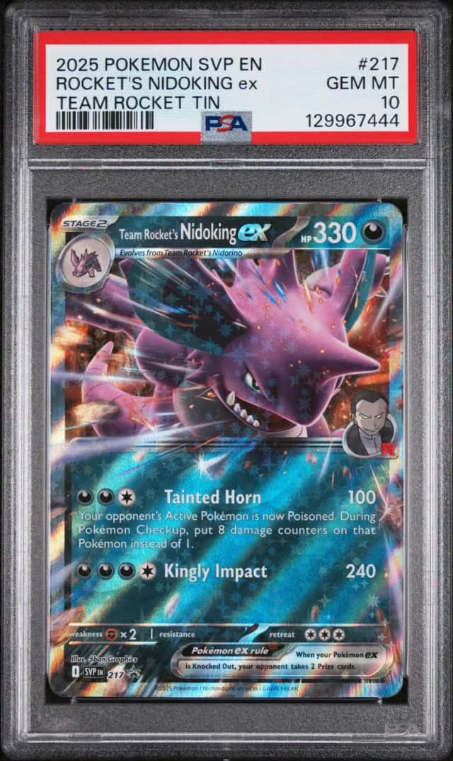 ROCKET'S NIDOKING ex