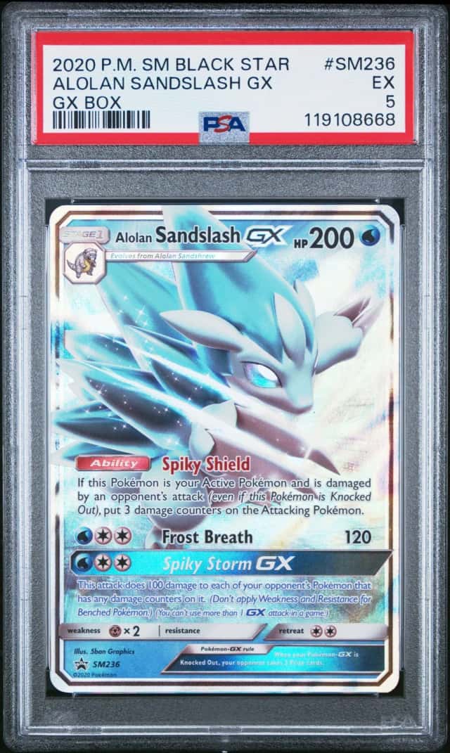 Alolan Sandslash GX