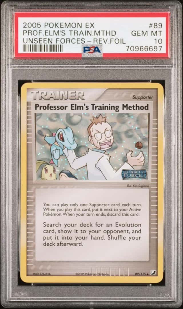 Professor Elm's Training Method