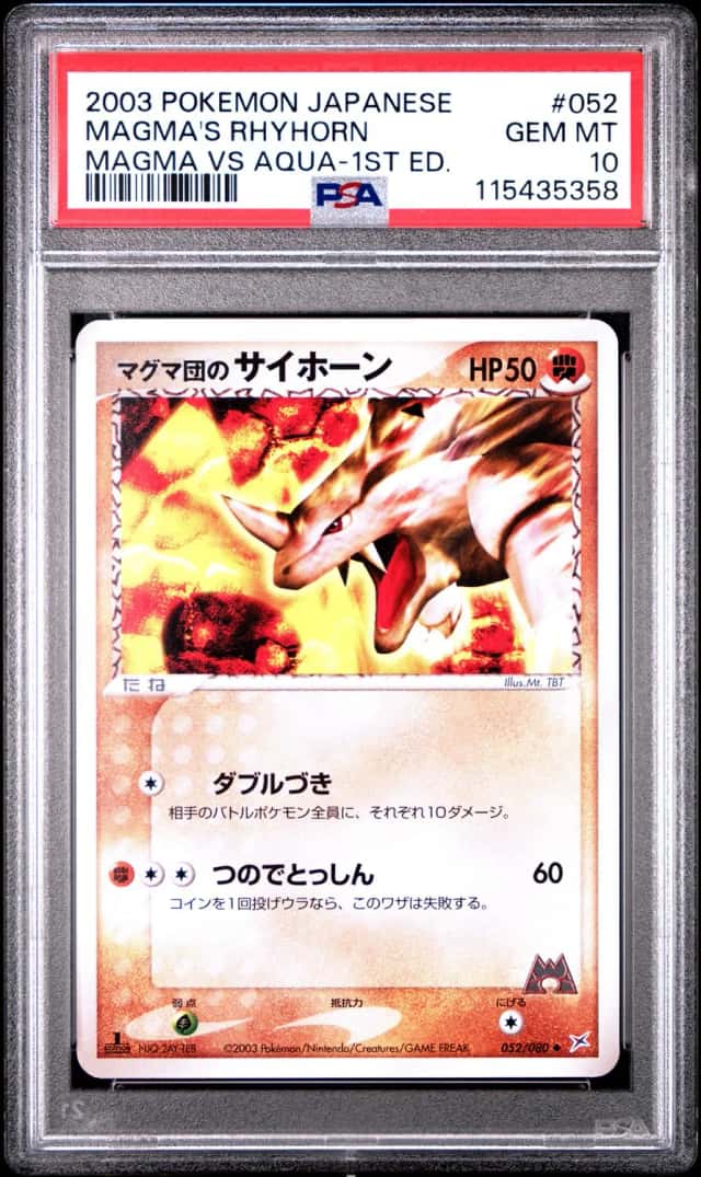 Magma's Rhyhorn