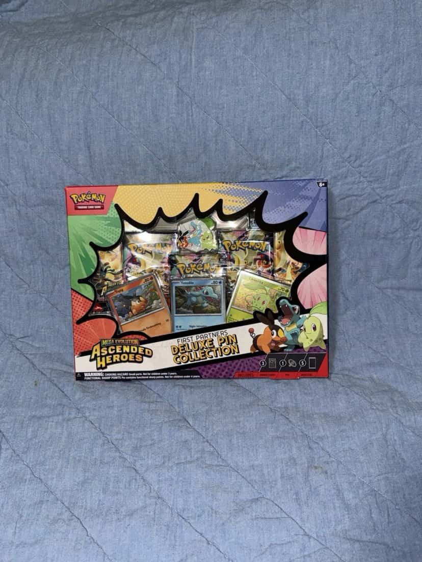 Mega Evolution Ascended Heroes First Partner Pin Collection