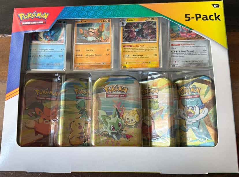Paldea Friends Mini Tin 5 Pack [costco]