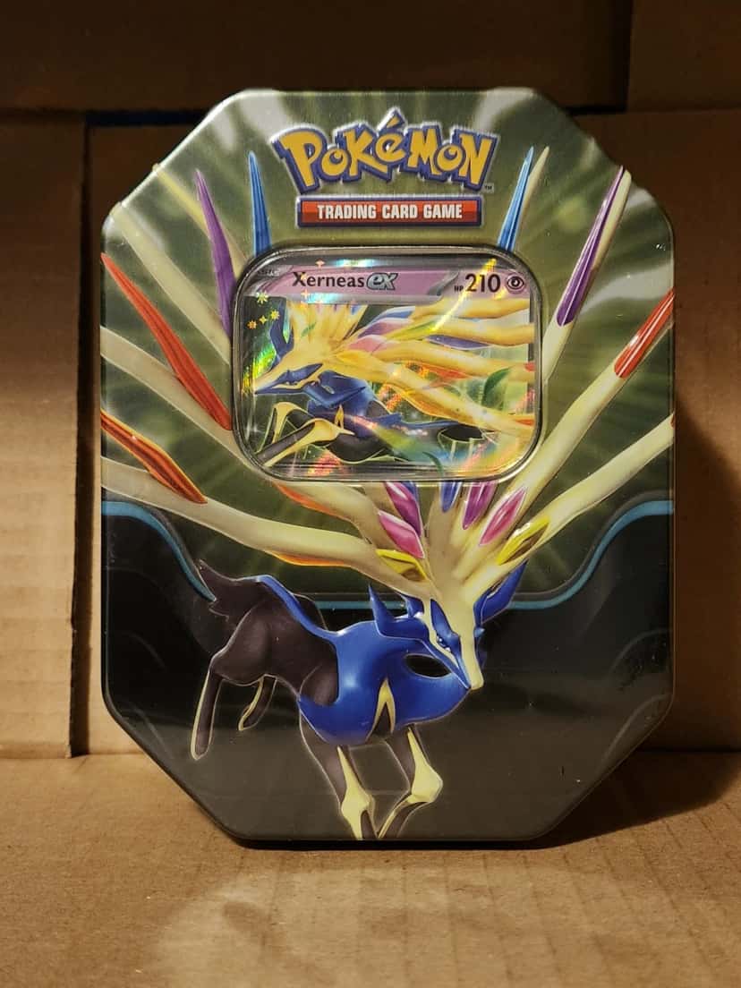 Xerneas Ex Power Trio Tin