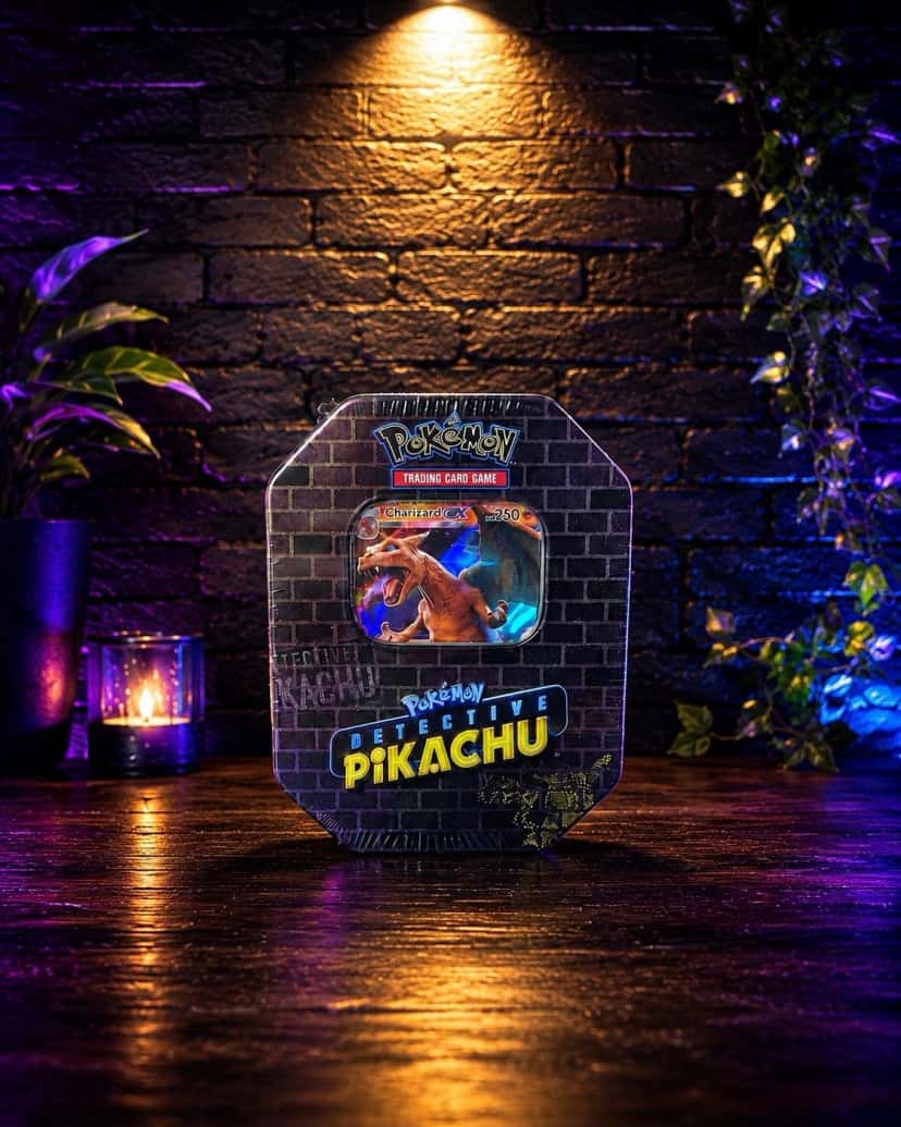 Detective Pikachu Charizard Gx Tin