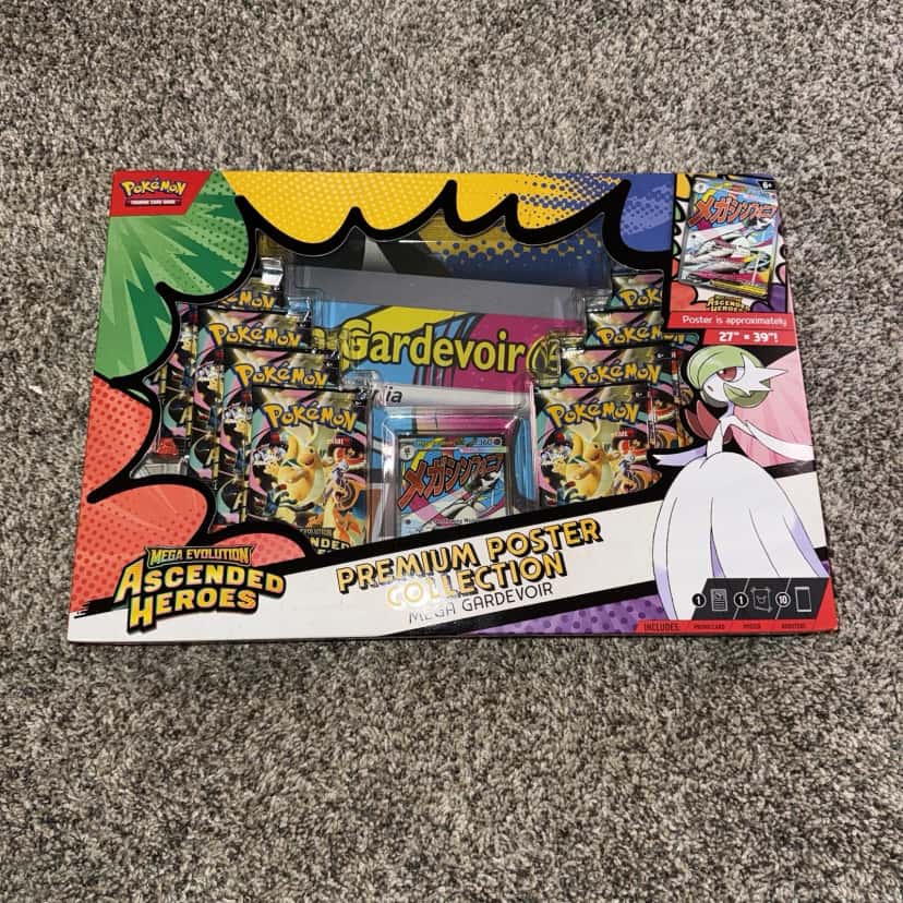 Ascended Heroes Mega Gardevoir Premium Poster Collection