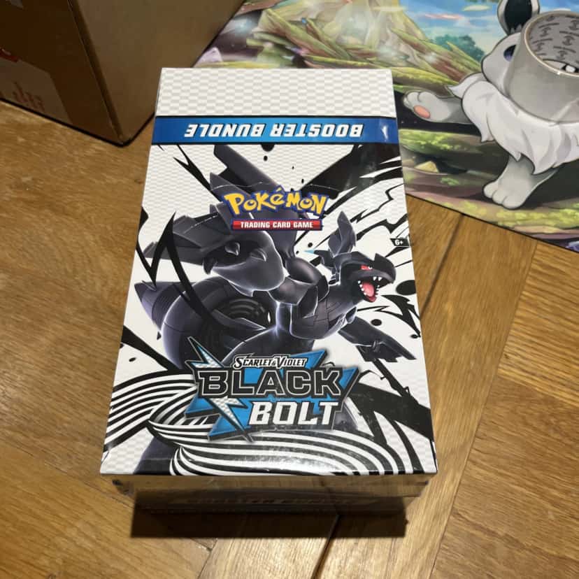 Black Bolt Booster Bundle Display Case