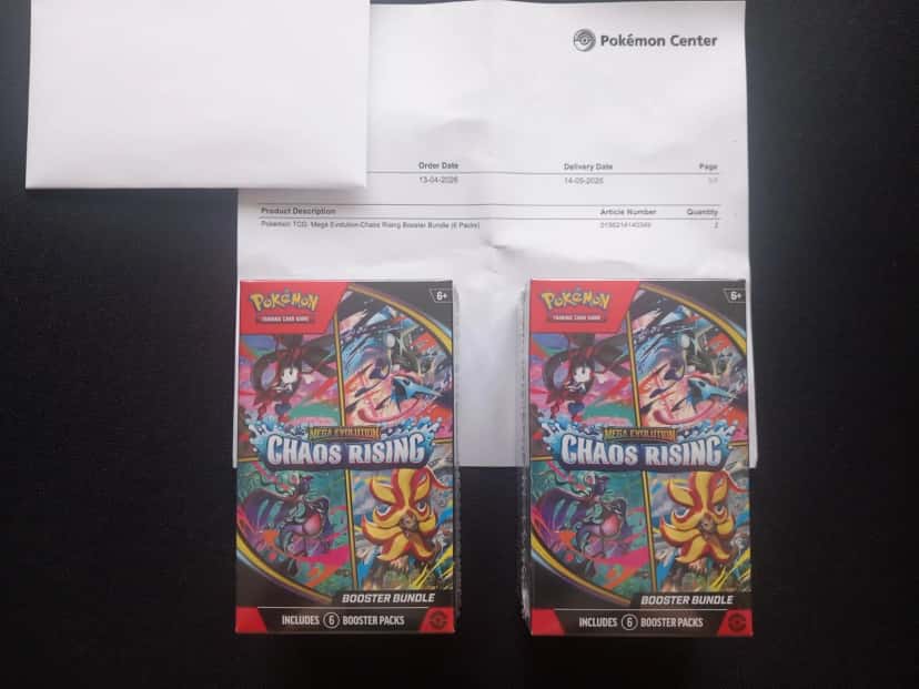 Mega Evolution Chaos Rising Booster [pokemon_center]