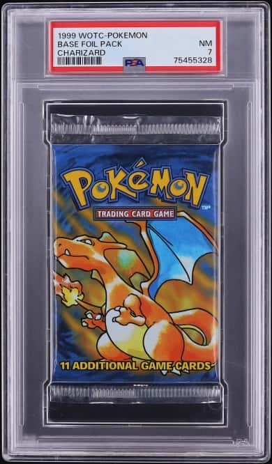 base set booster_pack [Charizard Art]
