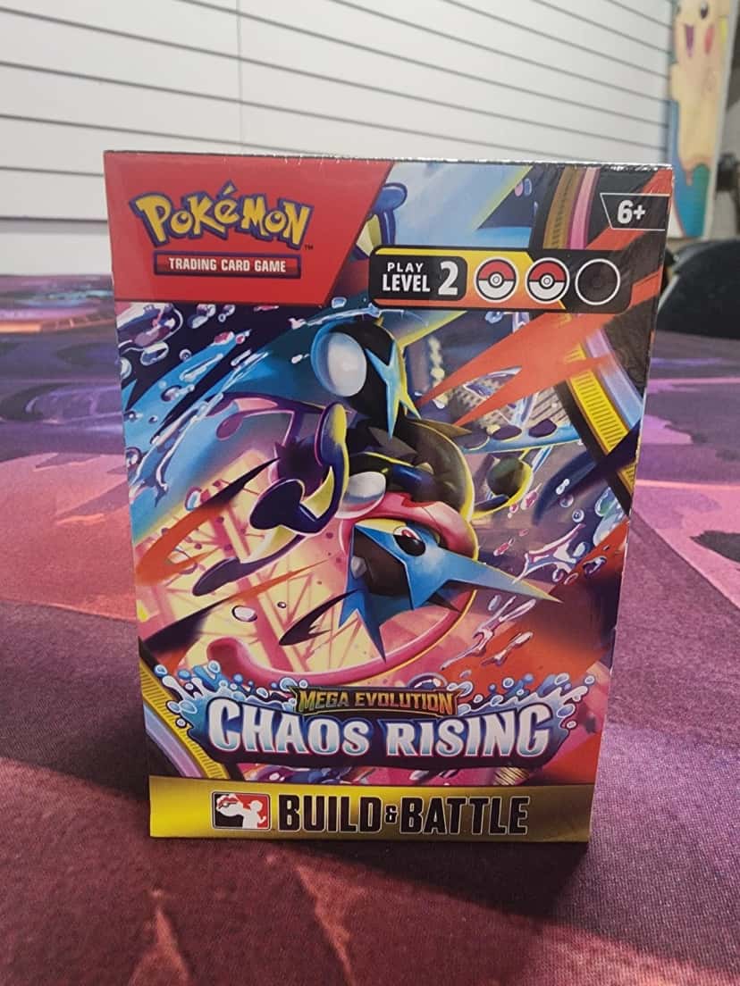 Mega Evolution Chaos Rising Build Battle Box