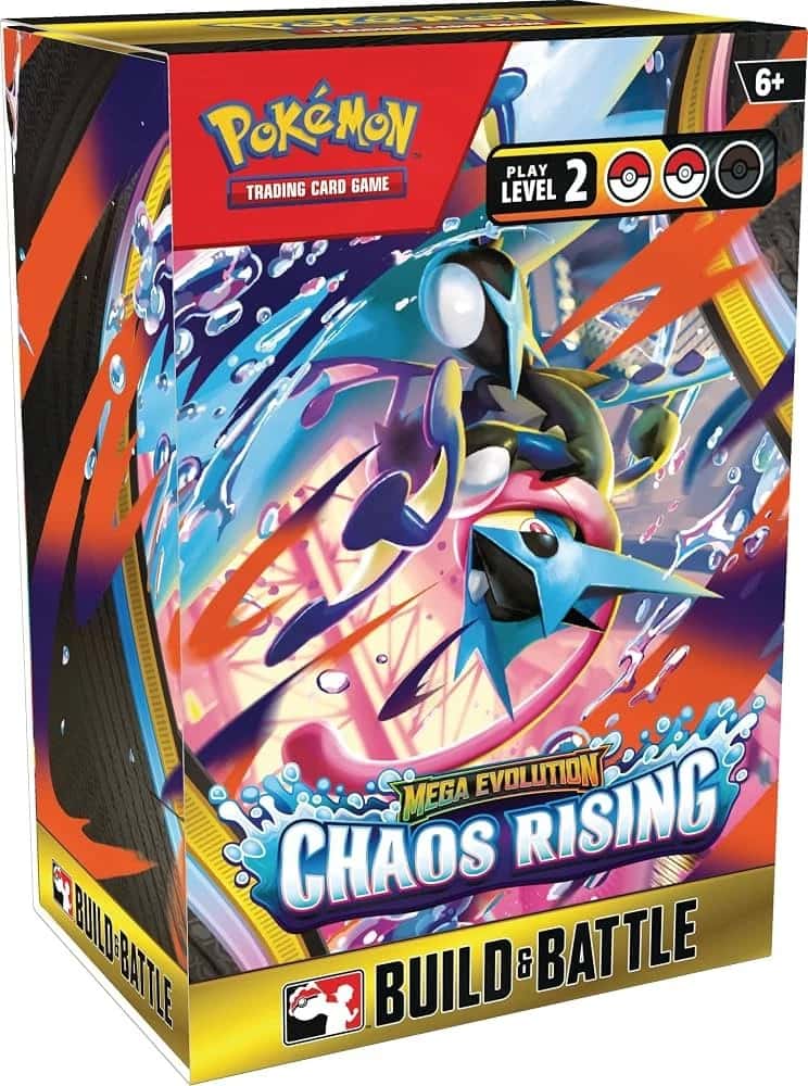 Mega Evolution Chaos Rising Build Battle Box