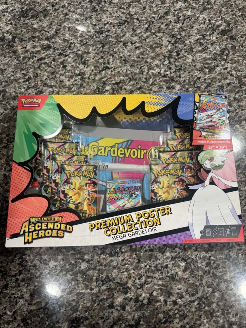 Ascended Heroes Mega Gardevoir Premium Poster Collection