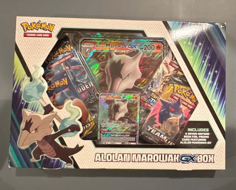 Alolan Marowak Gx Box