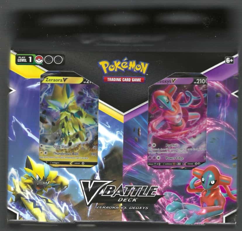 V Battle Deck Zeraora Vs Deoxys