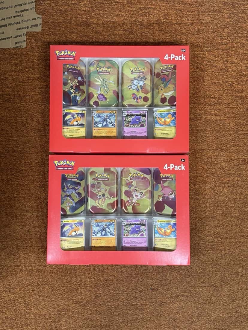 Mini Tin 4 Pack Collection [sams_club]