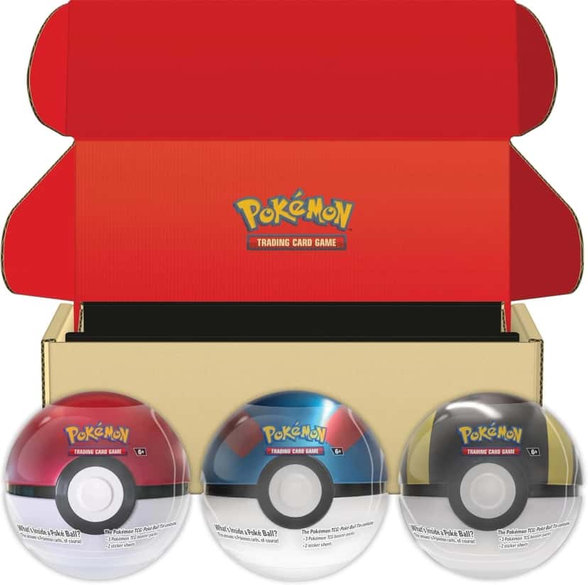 Poke Ball Tin 3 Pack