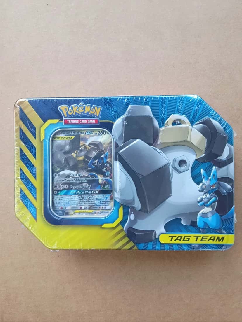 Lucario Melmetal Gx Tag Team Tin