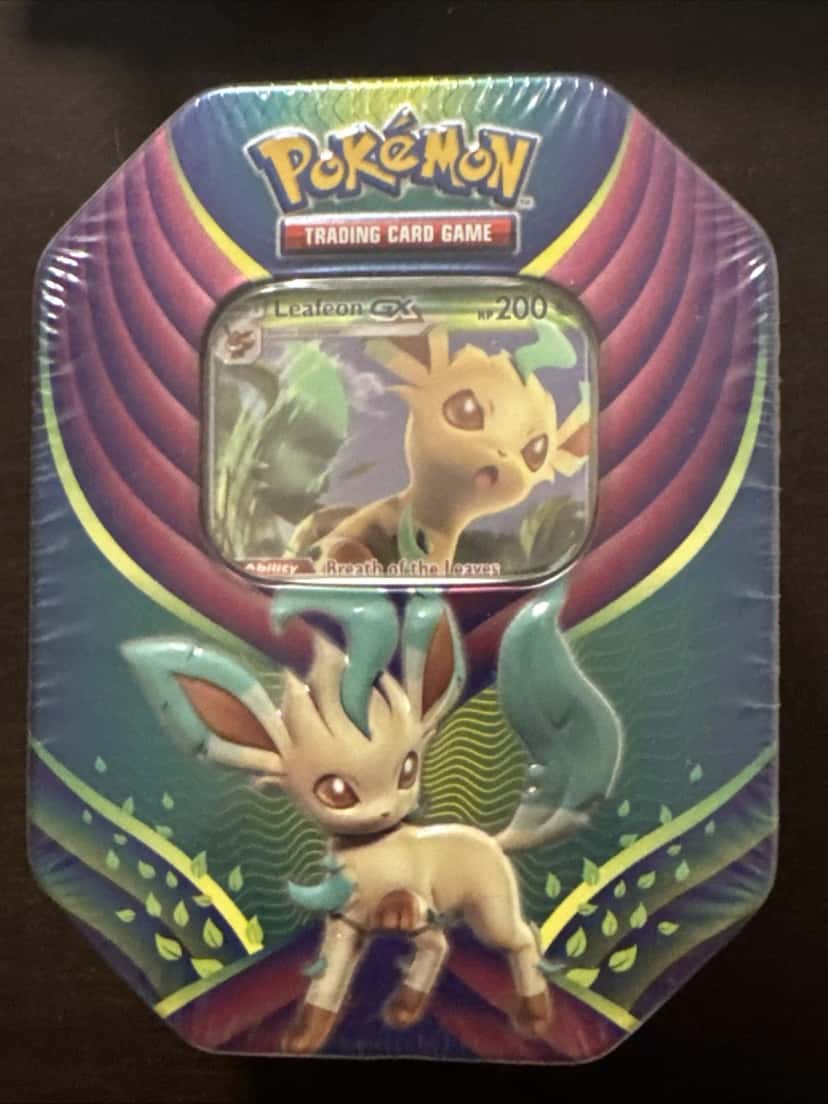 Leafeon Gx Tin