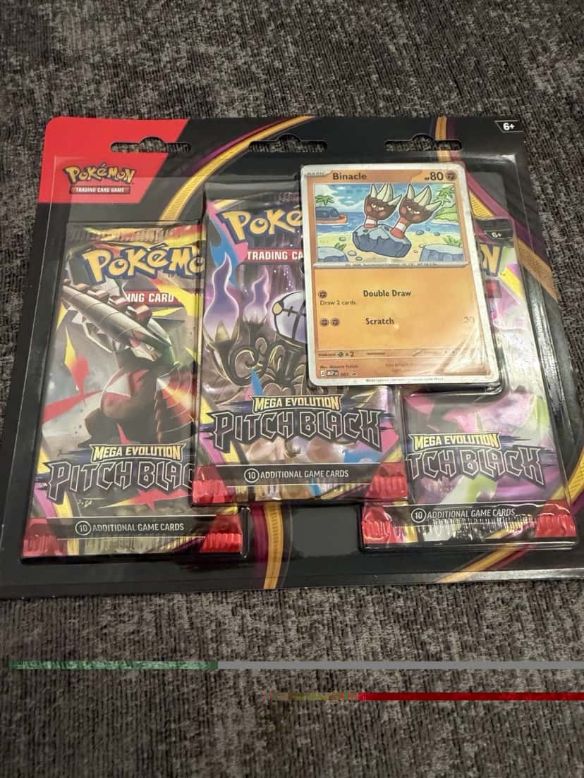 Pitch Black Triple Booster Blister