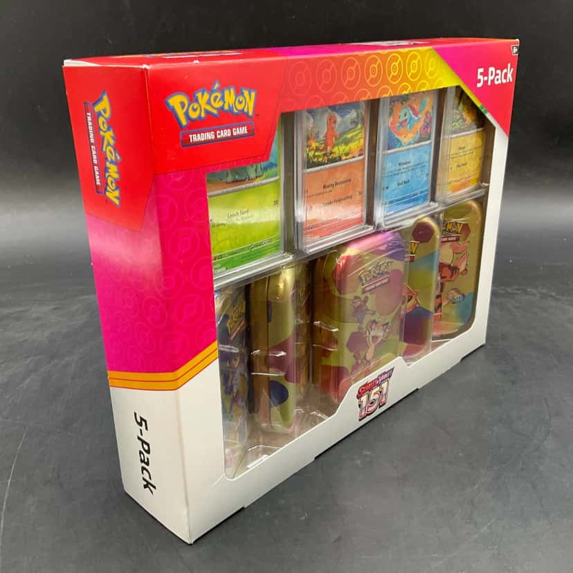 151 Mini Tin 5 Pack Collection