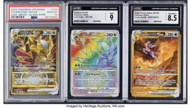 Pokémon English/Japanese Variety Sets Group of 3 CGC/PSA...
