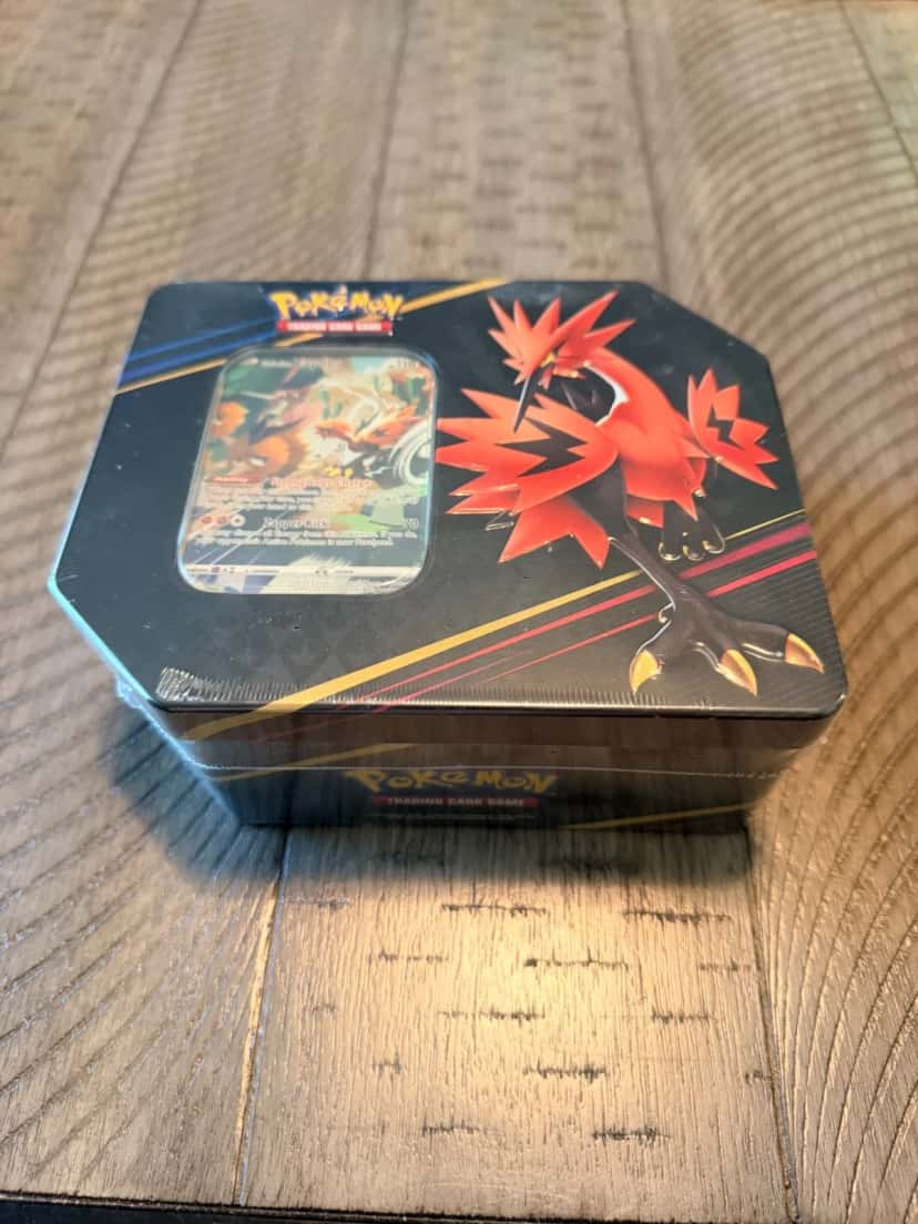 Galarian Zapdos Premium Collection Tin