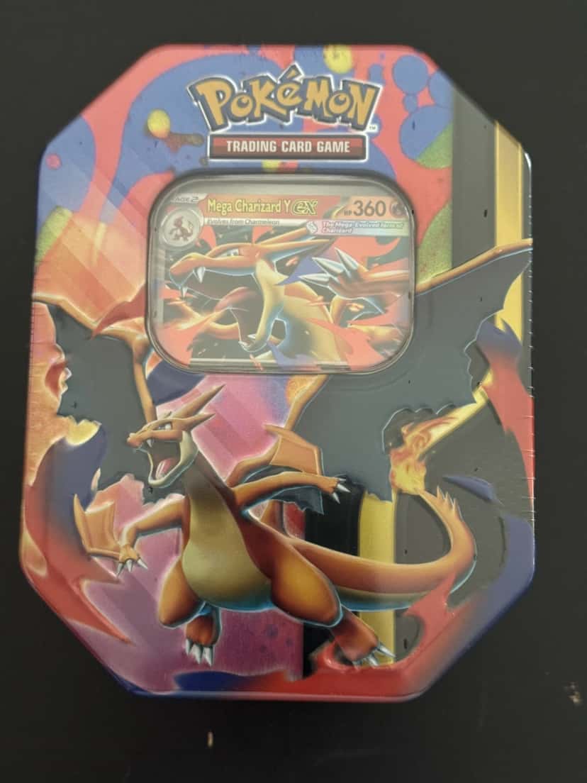 Mega Charizard Y Ex Tin