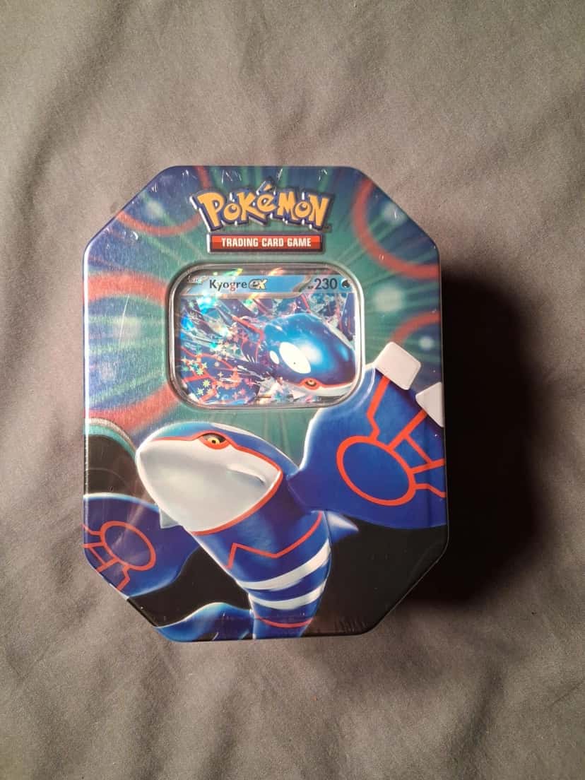 Kyogre Ex Tin