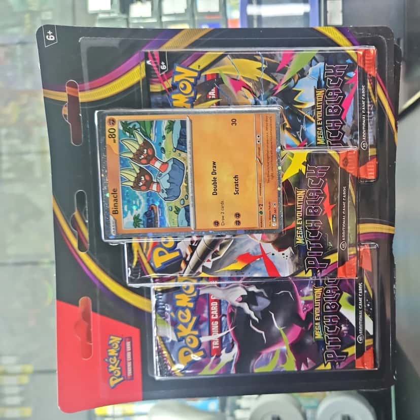 Mega Evolution Pitch Black 3 Pack Booster Blister