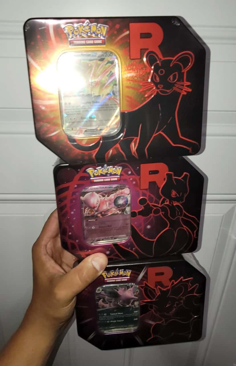 Team Rocket Destined Rivals Tin