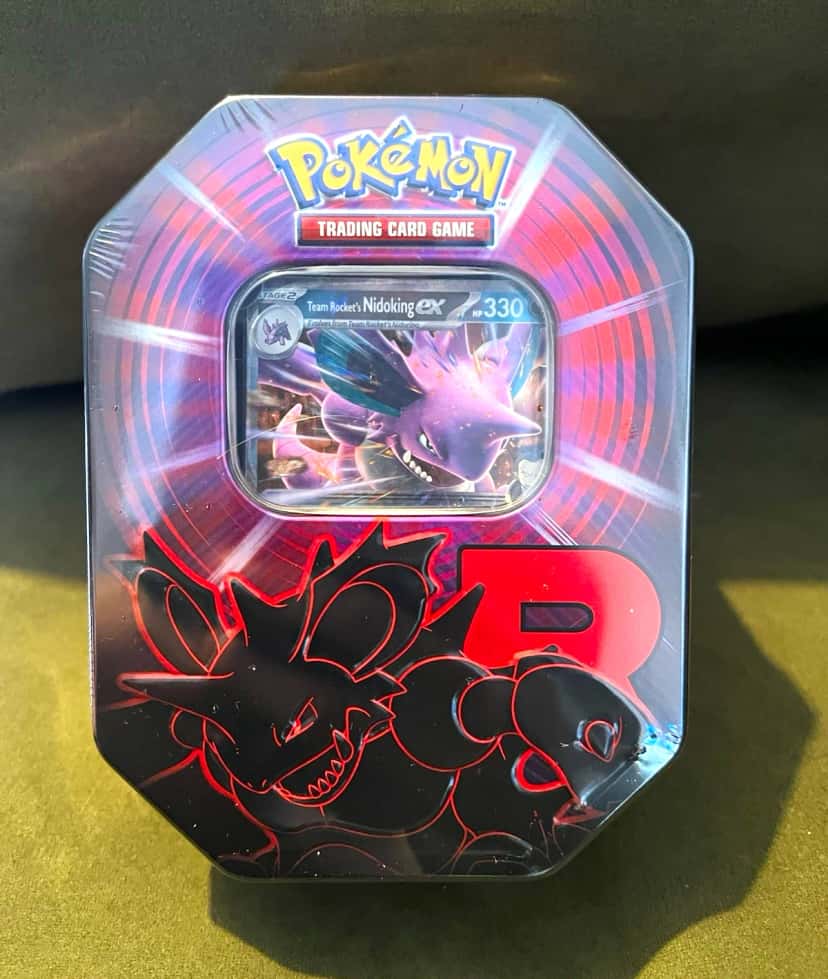 Team Rocket S Nidoking Ex Team Rocket Tin