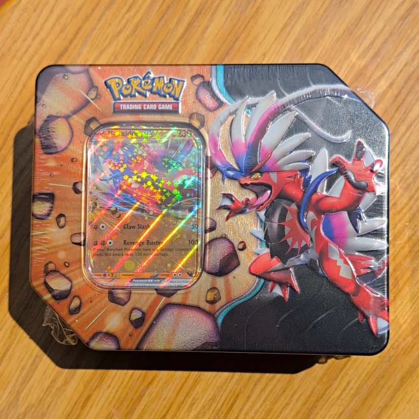 Slashing Legends Tin Koraidon Ex