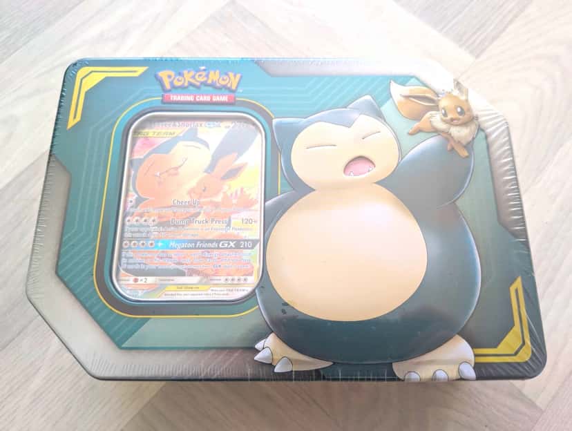 Eevee Snorlax Gx Tag Team Tin
