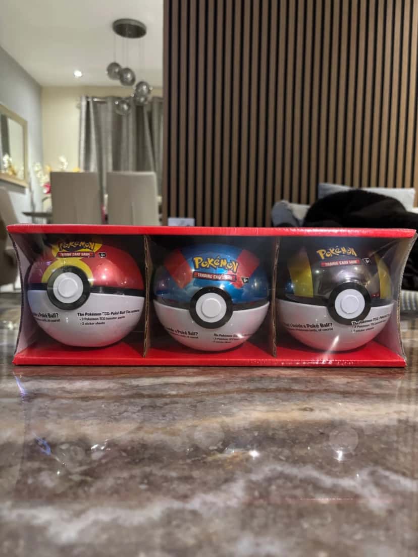 Poke Ball Tin 3 Pack