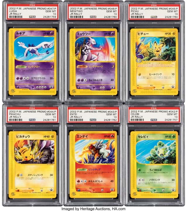 Pokémon Happy Adventure Rally P Promos Complete Set...