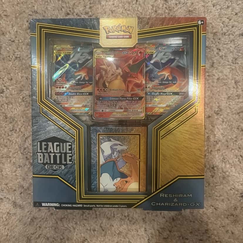 Reshiram Charizard Gx League Battle Deck