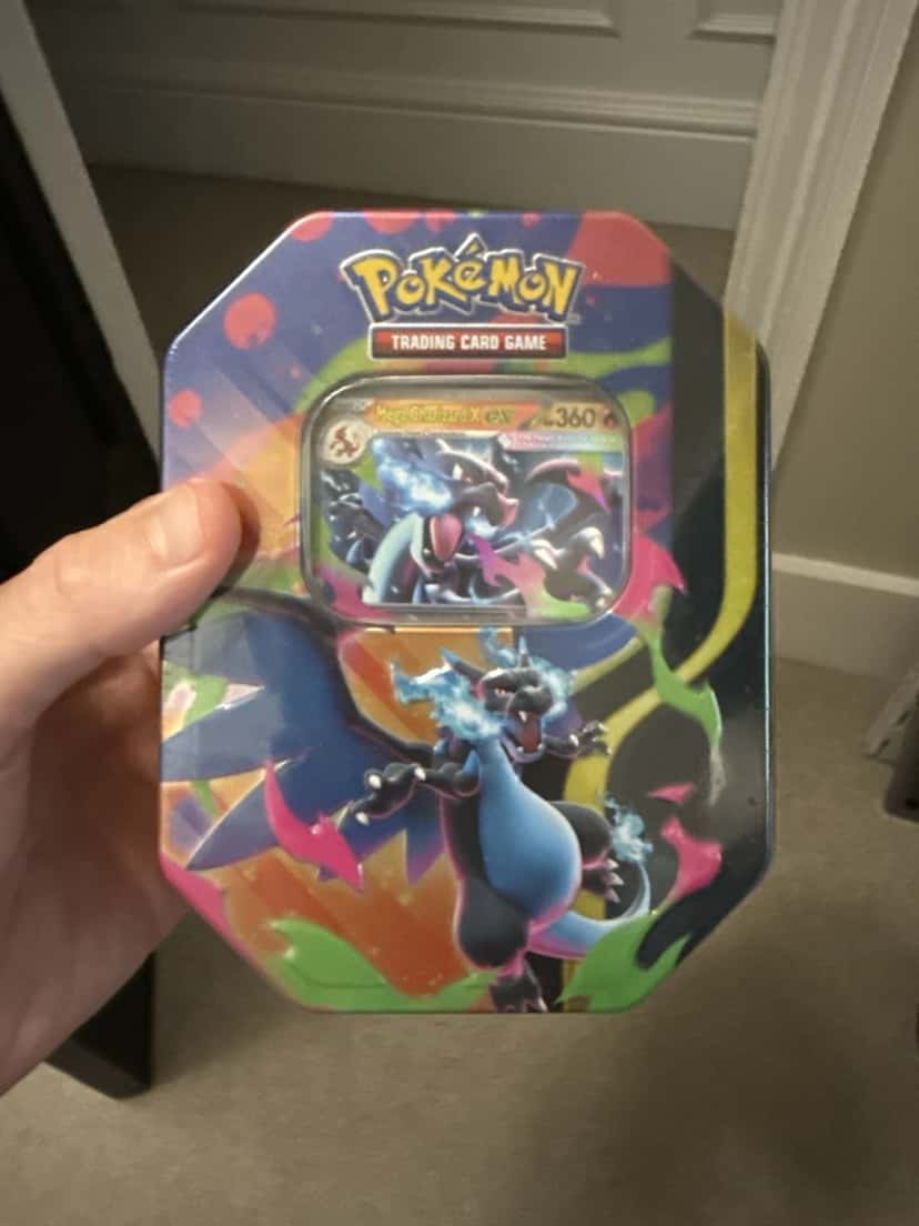 Mega Charizard X Ex Tin