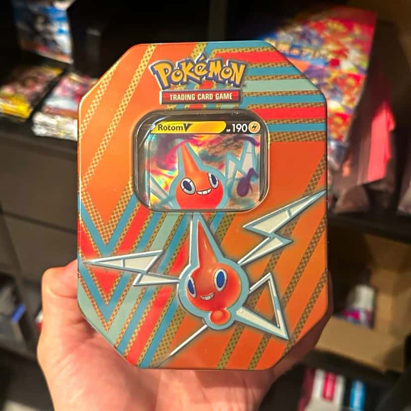 Rotom V Hidden Potential Tin
