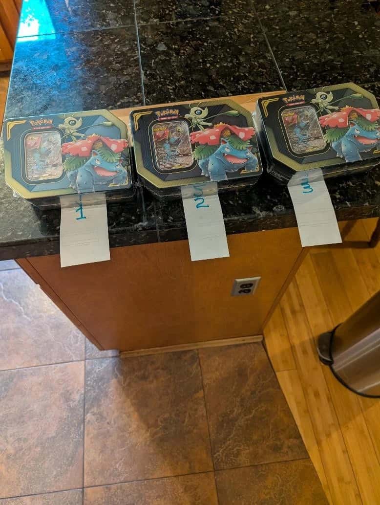 Celebi Venusaur Gx Tag Team Tin