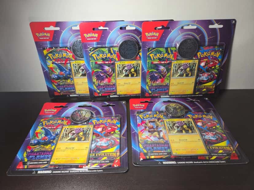 Mega Evolution Phantasmal Flames 2 Pack Blister [Raikou Art]