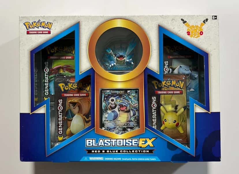 Blastoise Ex Red Blue Collection