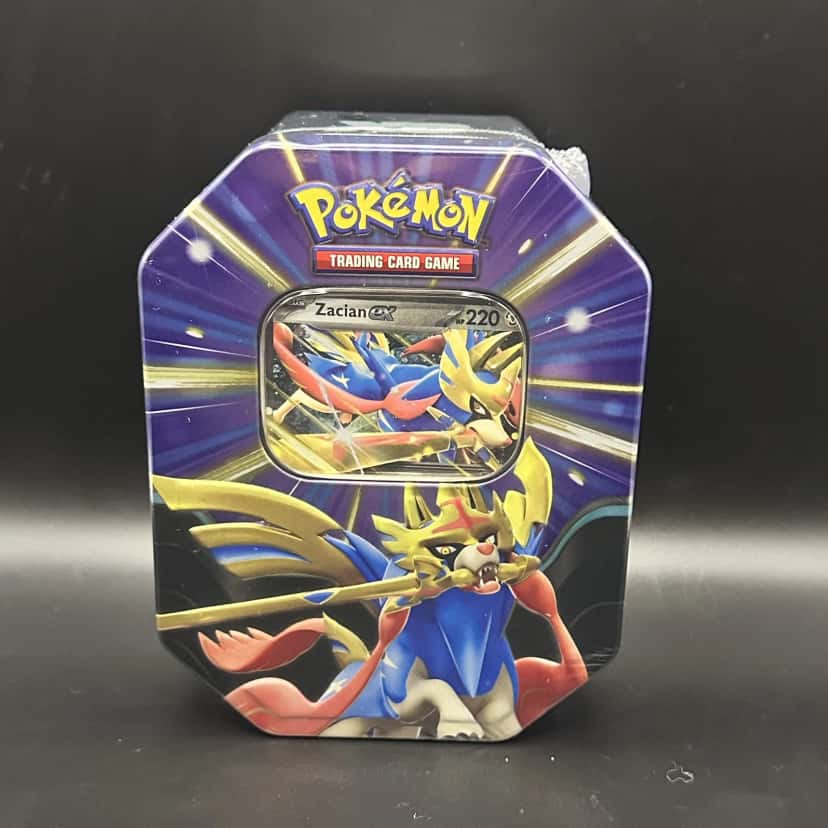 Zacian Ex Tin