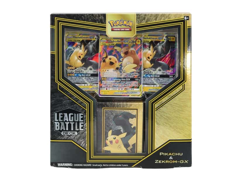 League Battle Deck Pikachu Zekrom Gx