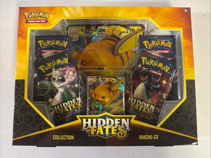 Hidden Fates Raichu Gx Collection
