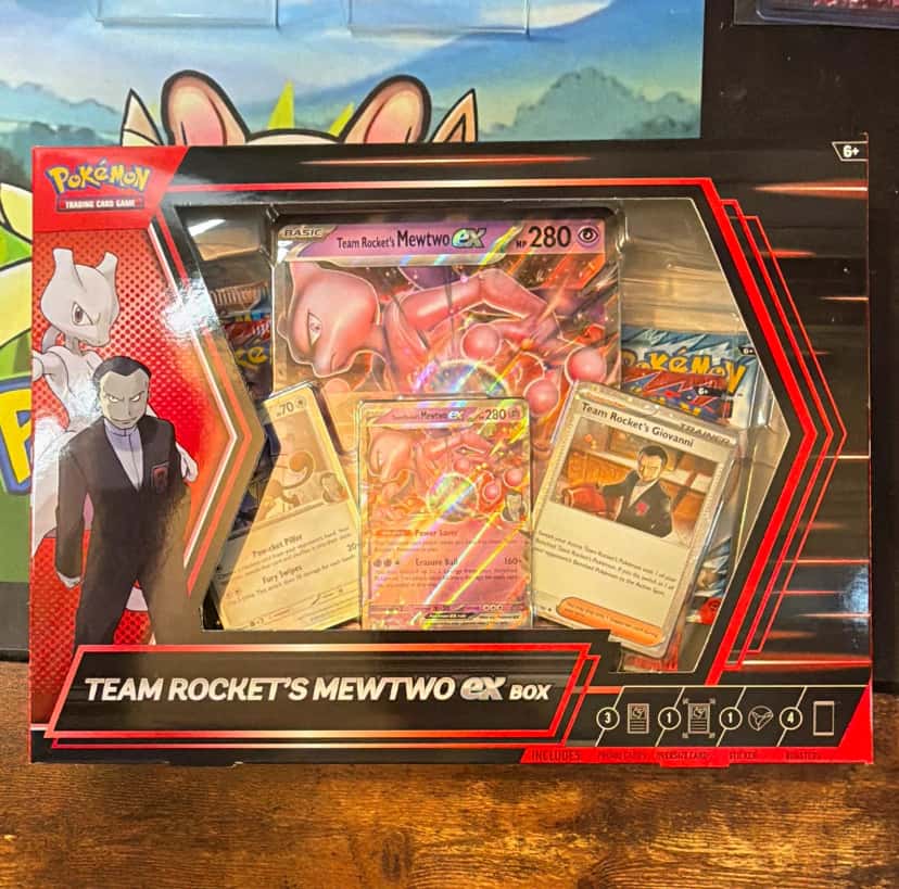 Team Rocket S Mewtwo Ex Box