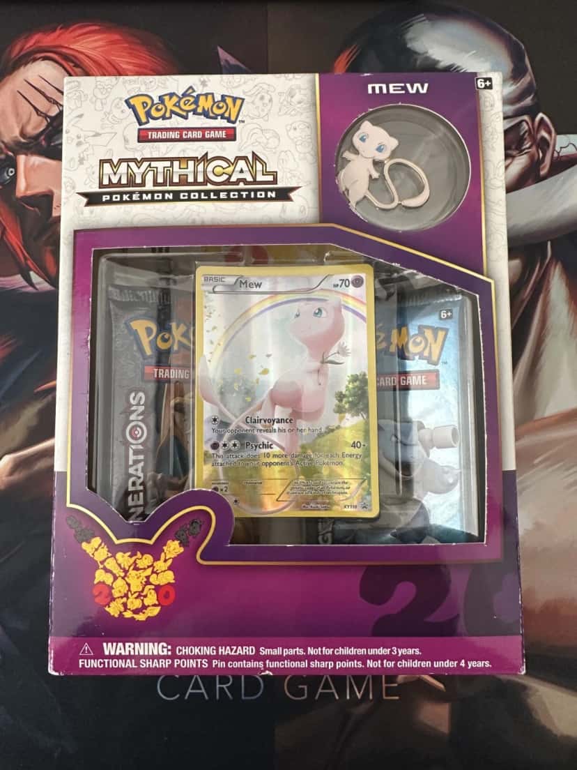 Mew Mythical Collection Box