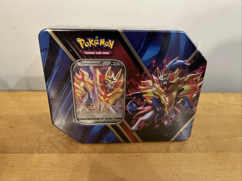 Legends Of Galar Zamazenta V Tin