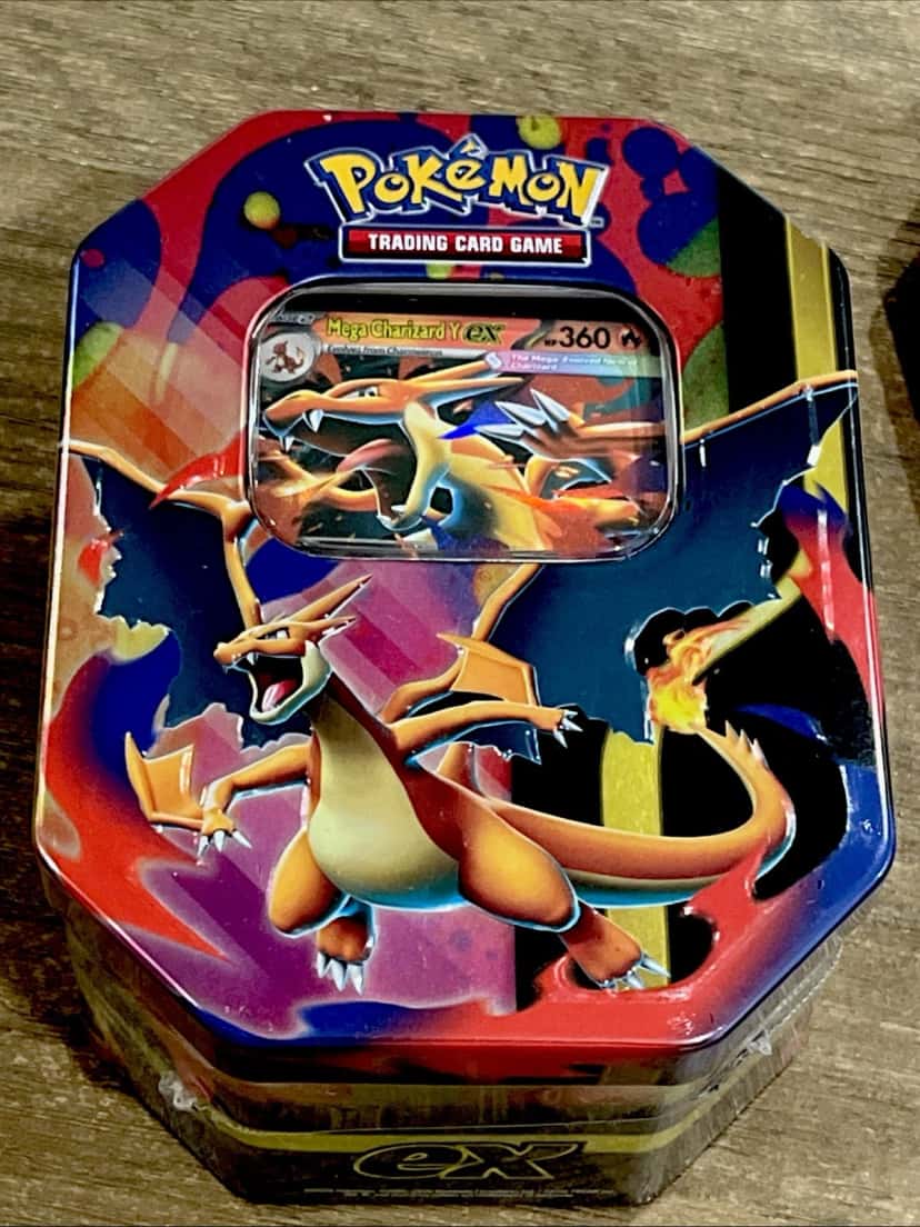 Mega Charizard Y Ex Tin