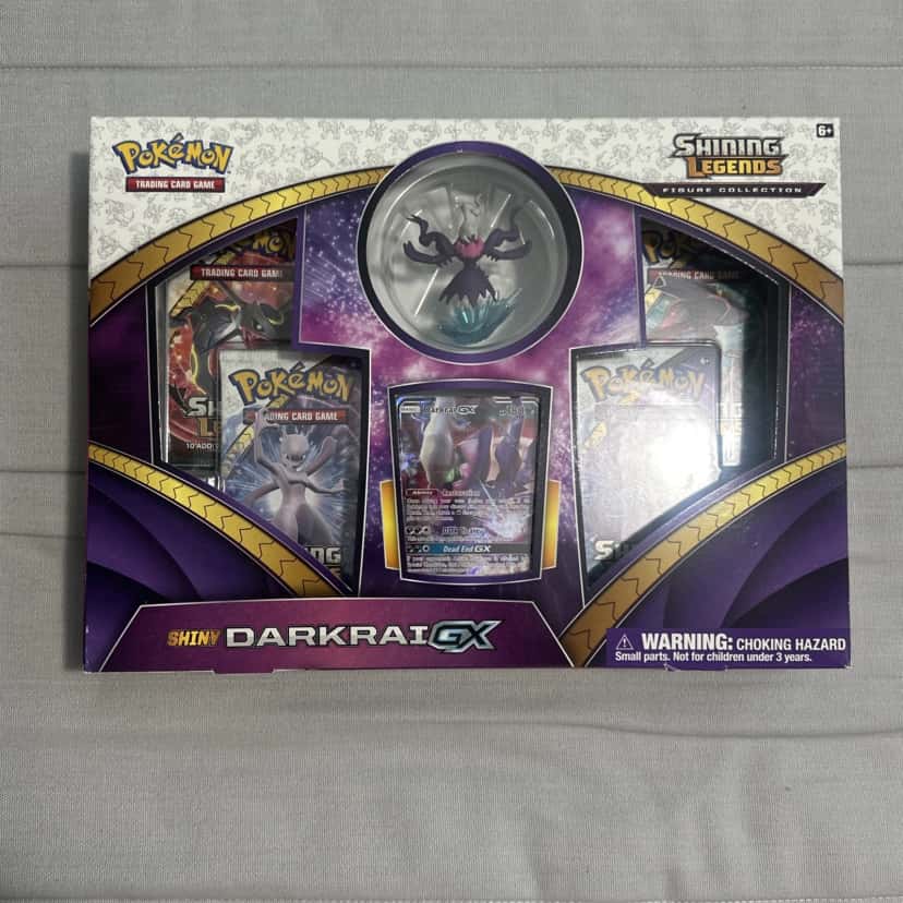Shiny Darkrai Gx Shining Legends Figure Collection