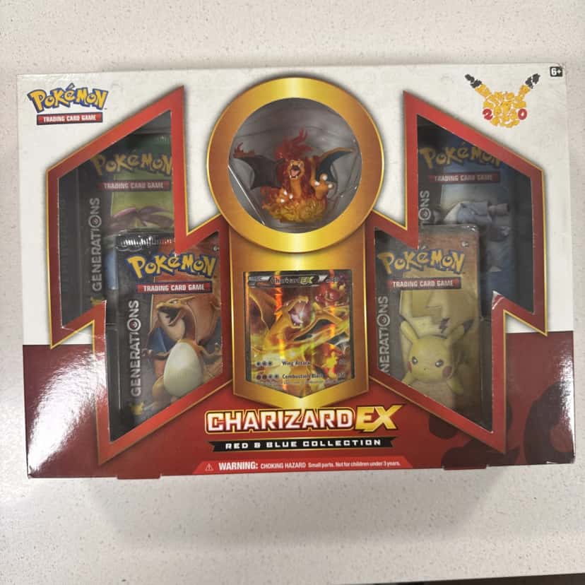 Charizard Ex Red Blue Collection