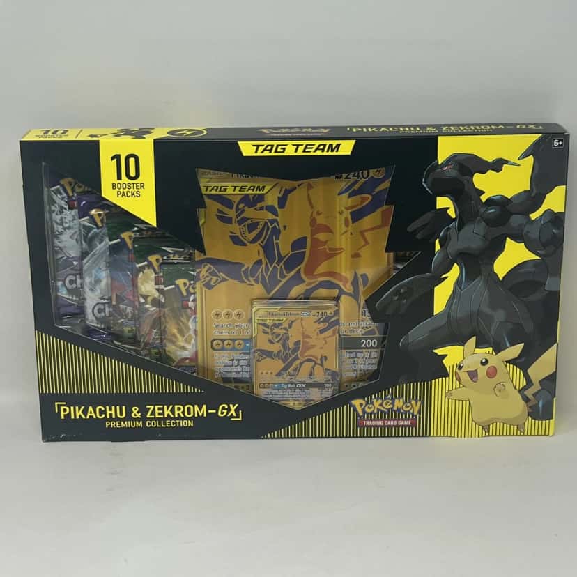 Pikachu Zekrom Gx Premium Collection